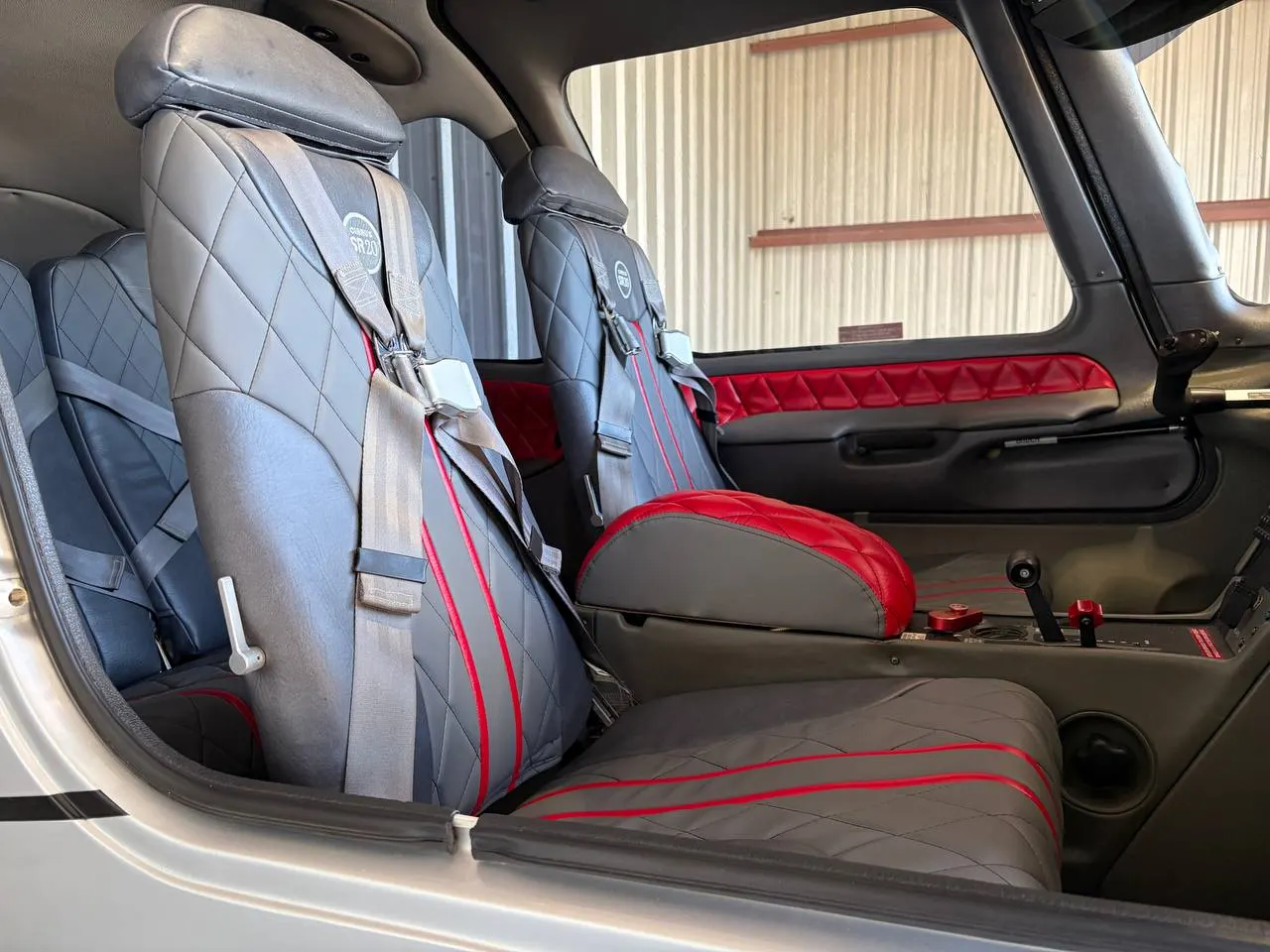 Custom aircraft upholstery by GVO Classic Upholstery in North Port, FL