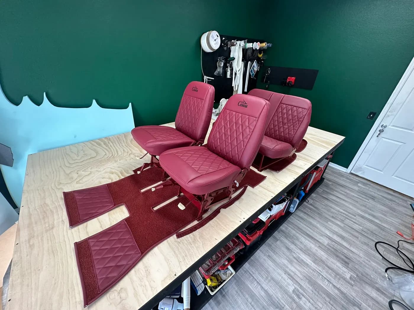 Custom auto and classic car upholstery by GVO Classic Upholstery in North Port, FL