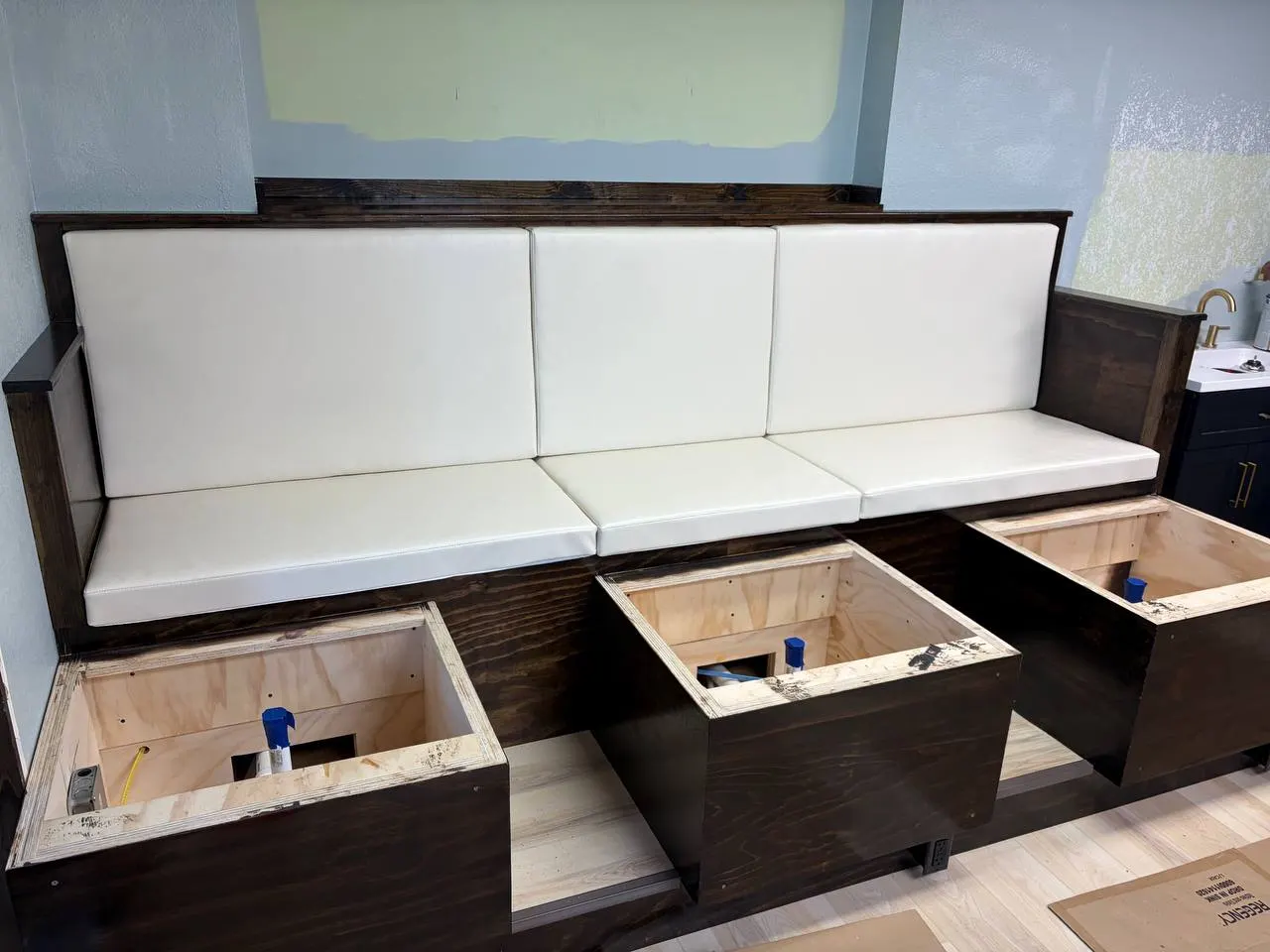Custom furniture reupholstery by GVO Classic Upholstery in North Port, FL