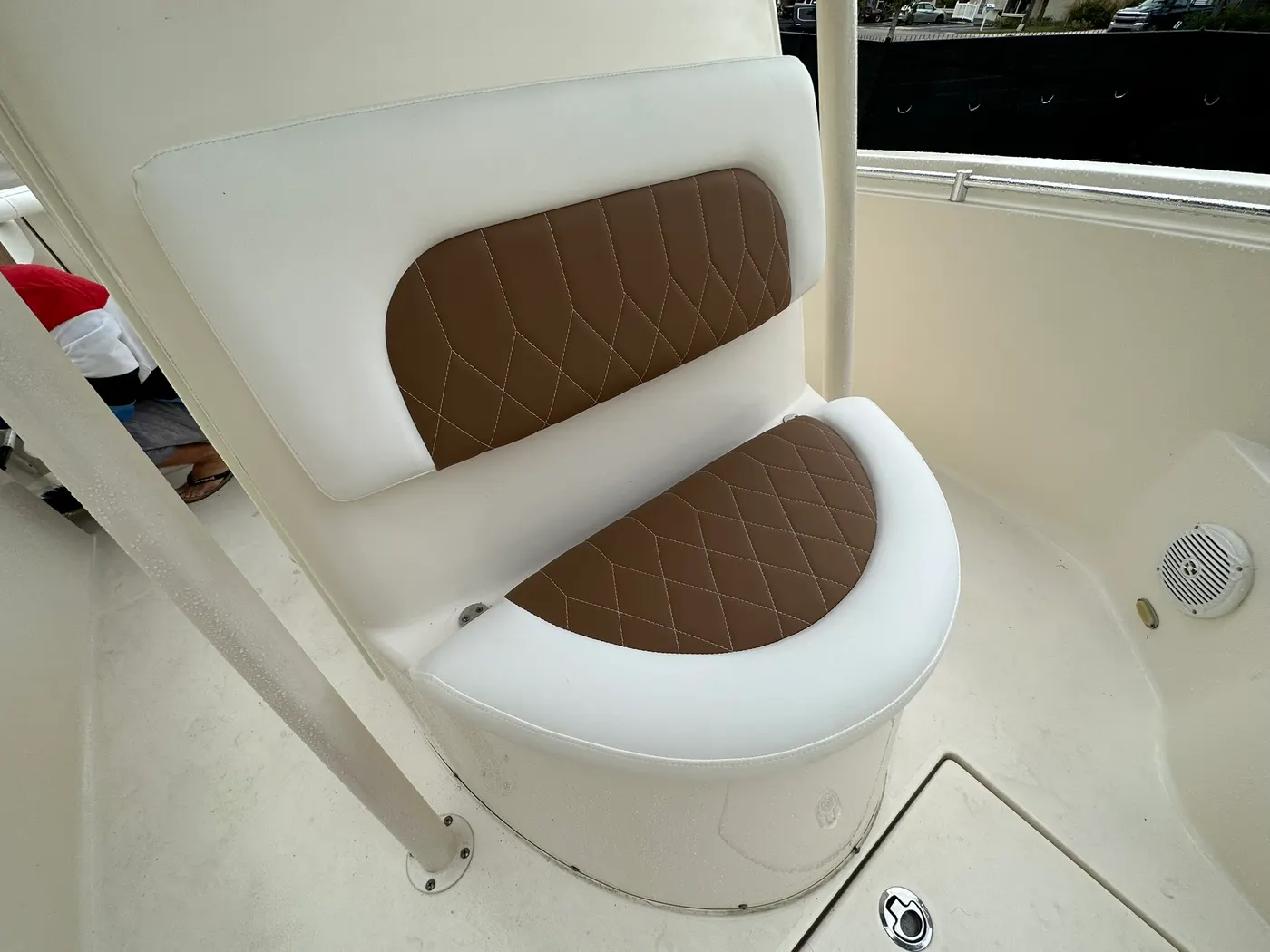 Custom marine upholstery by GVO Classic Upholstery in North Port, FL