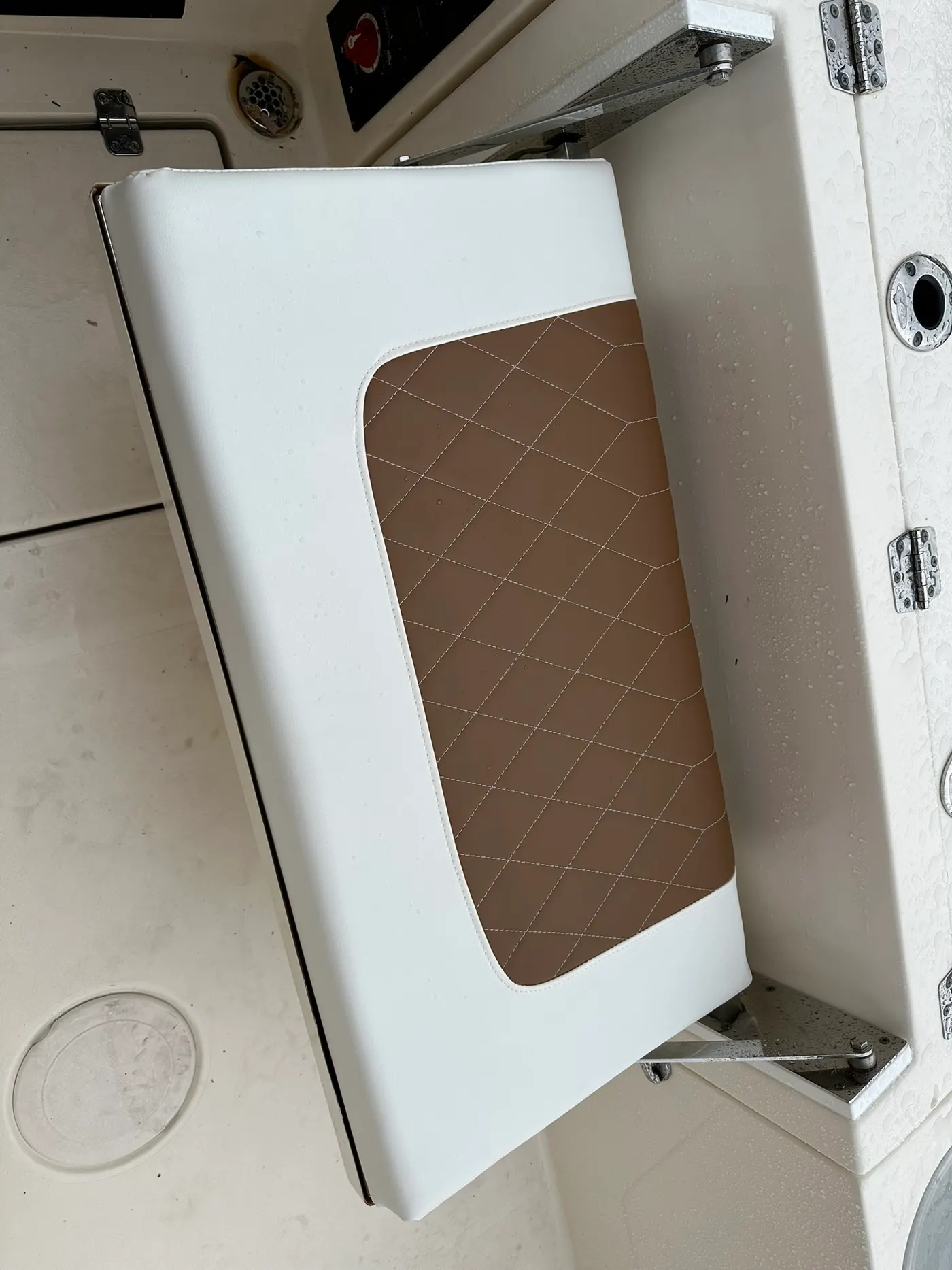 Custom marine upholstery by GVO Classic Upholstery in North Port, FL