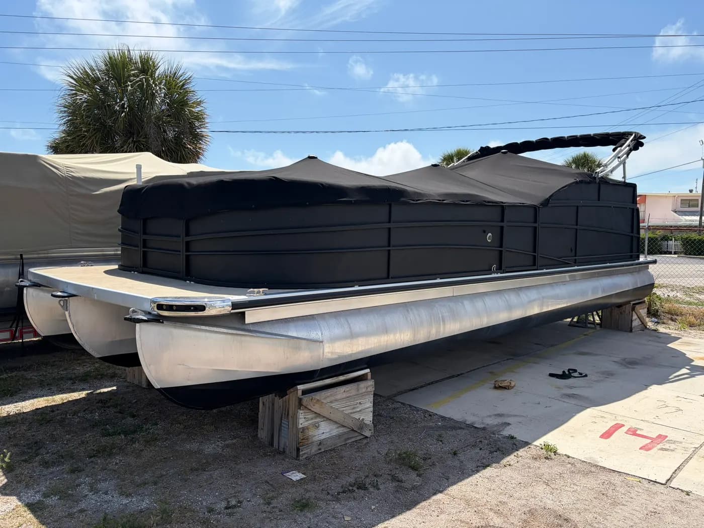 Custom custom boat cover and canvas by GVO Classic Upholstery in North Port, FL