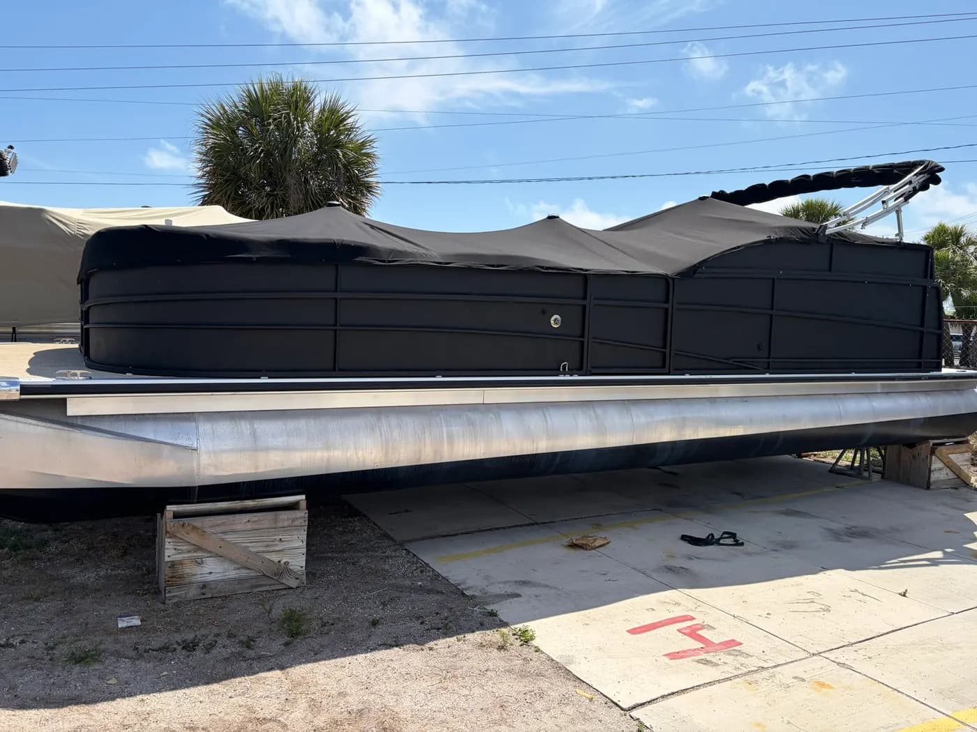 Custom custom boat cover and canvas by GVO Classic Upholstery in North Port, FL