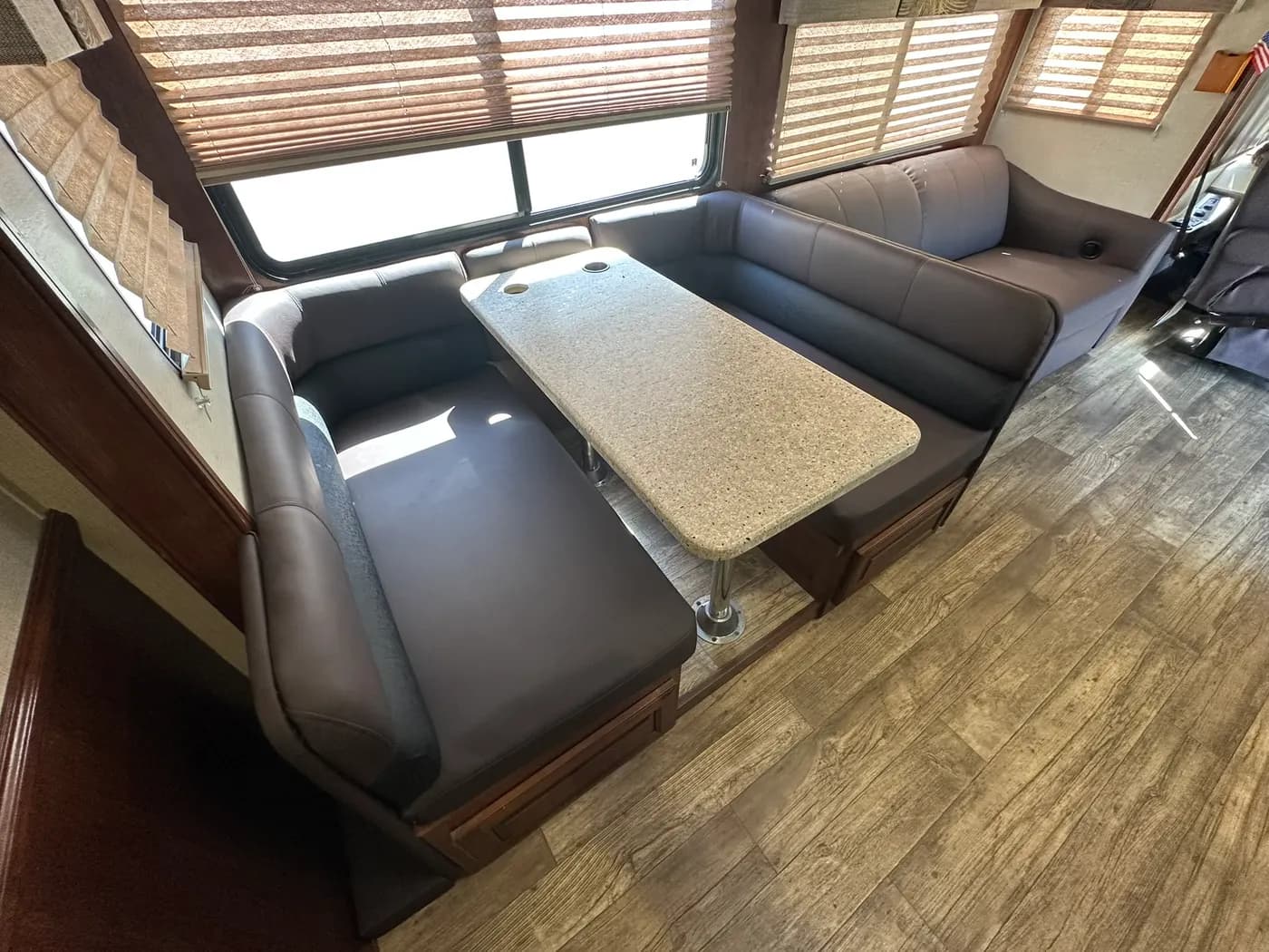 Durable custom vinyl seating built for the Florida outdoors
