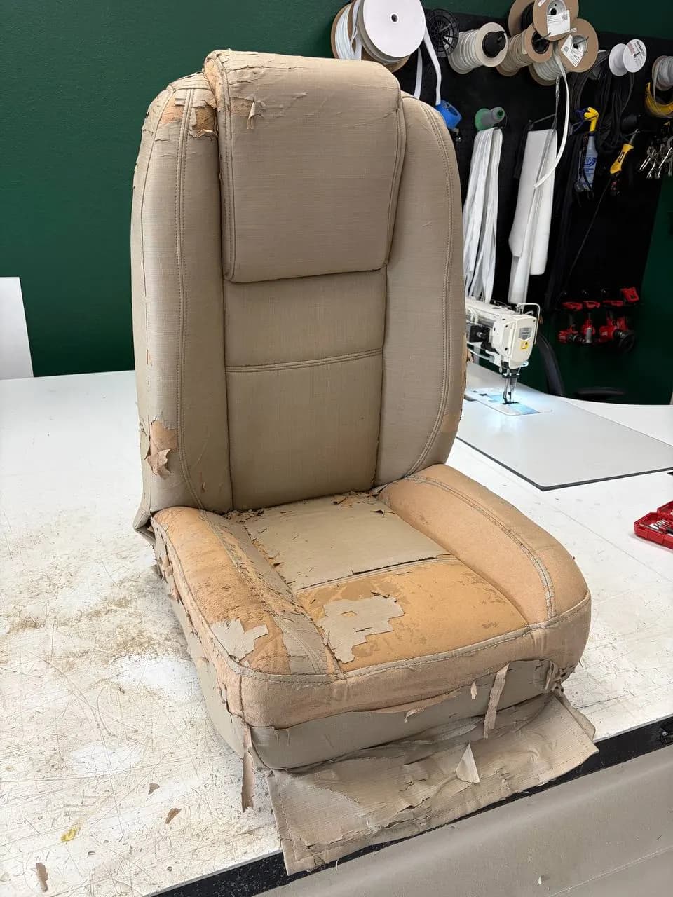 Custom RV and golf cart upholstery by GVO Classic Upholstery in North Port, FL