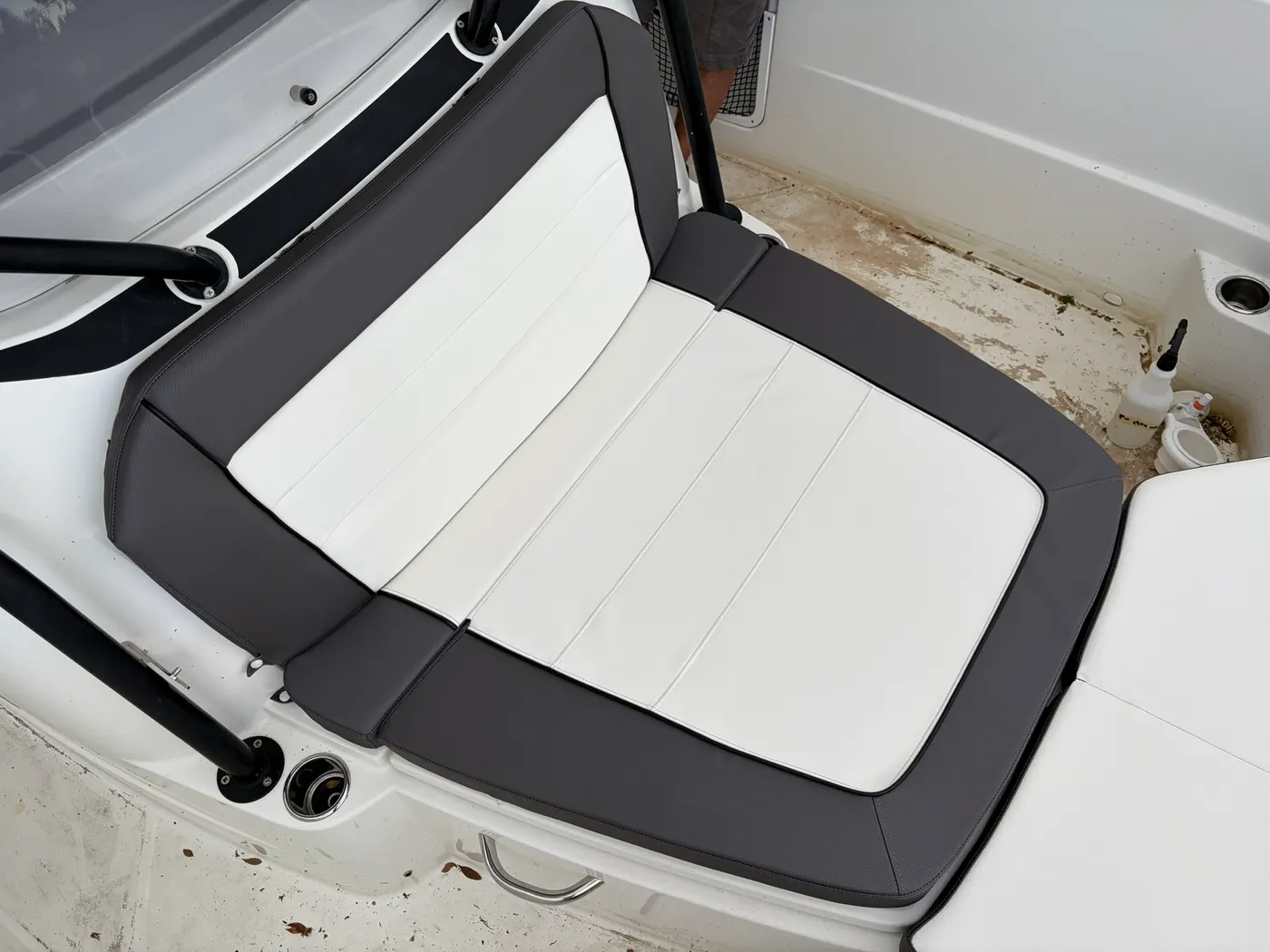 Custom marine upholstery by GVO Classic Upholstery in North Port, FL