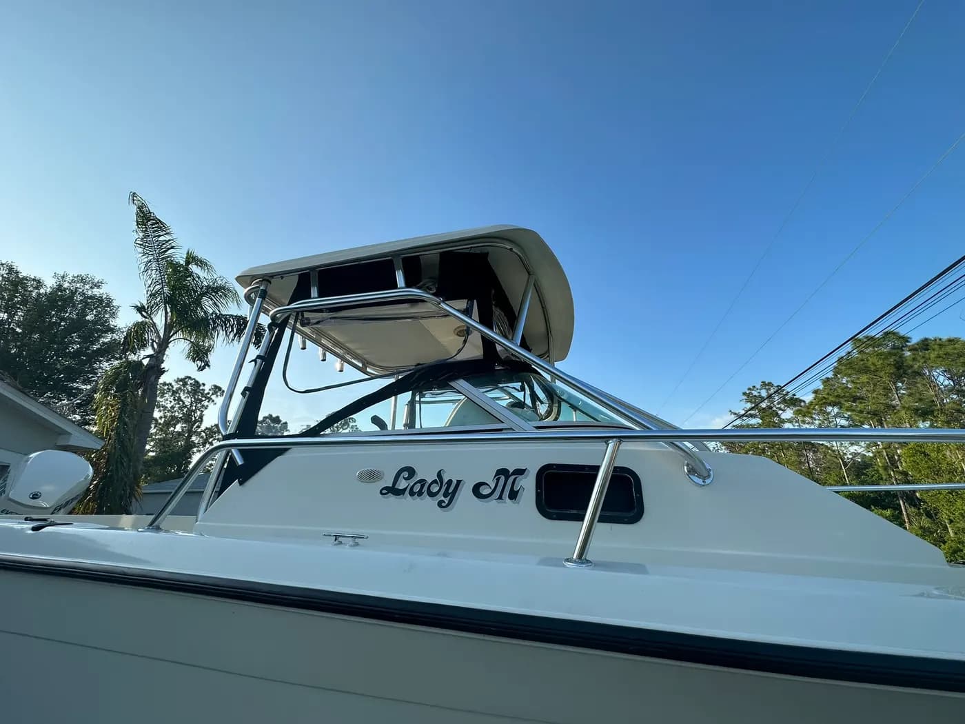 Custom marine upholstery by GVO Classic Upholstery in North Port, FL