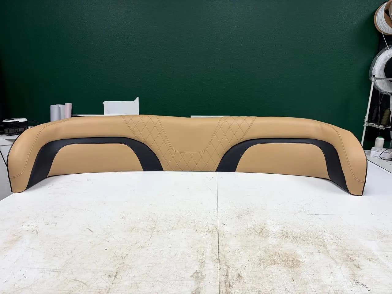 Custom marine upholstery by GVO Classic Upholstery in North Port, FL