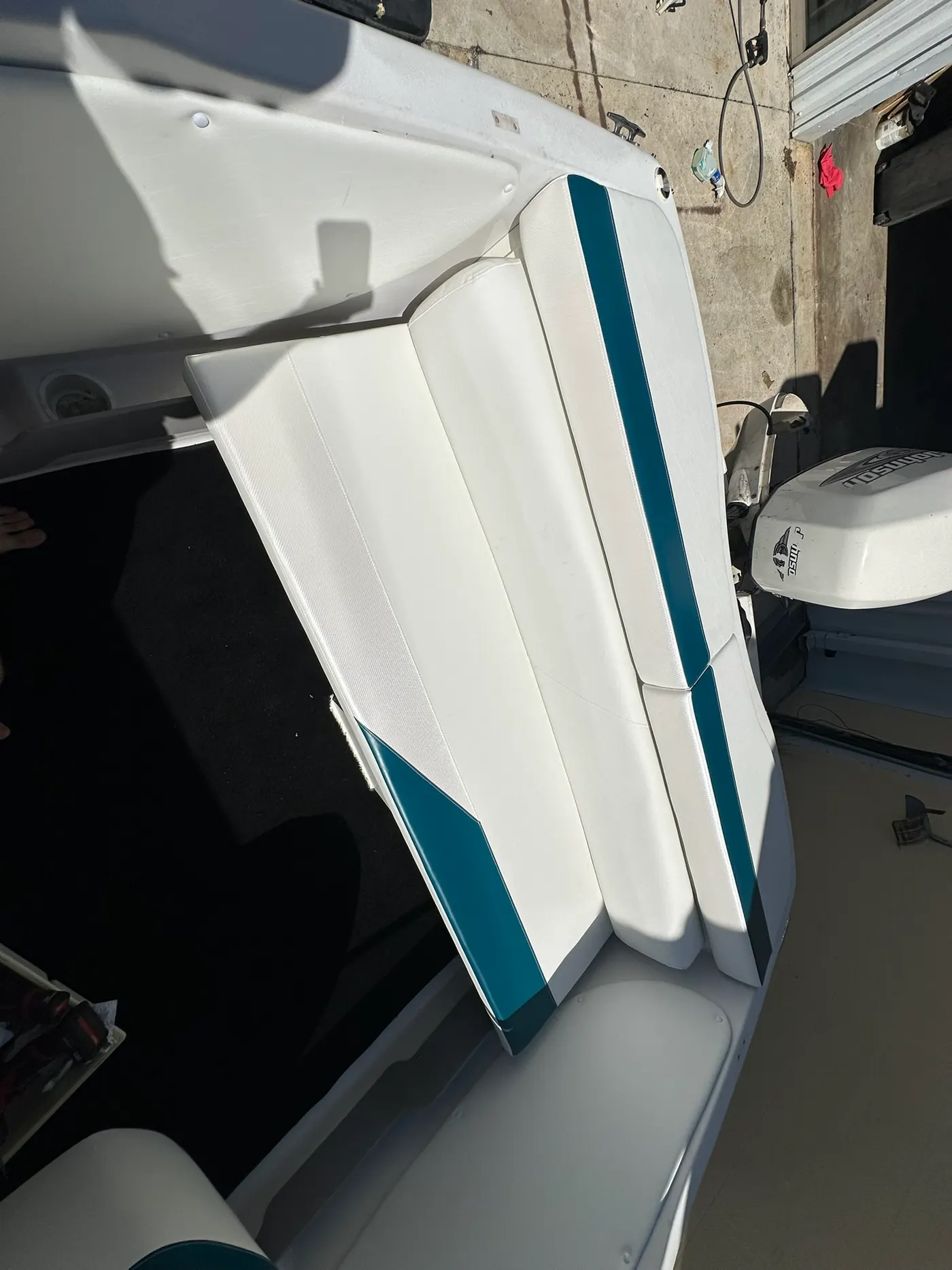 Custom marine upholstery by GVO Classic Upholstery in North Port, FL