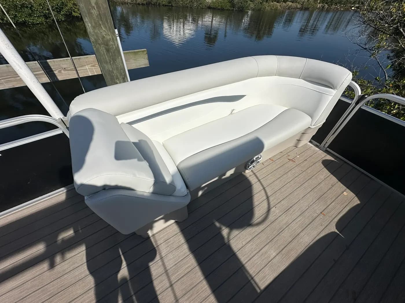 Custom marine upholstery by GVO Classic Upholstery in North Port, FL