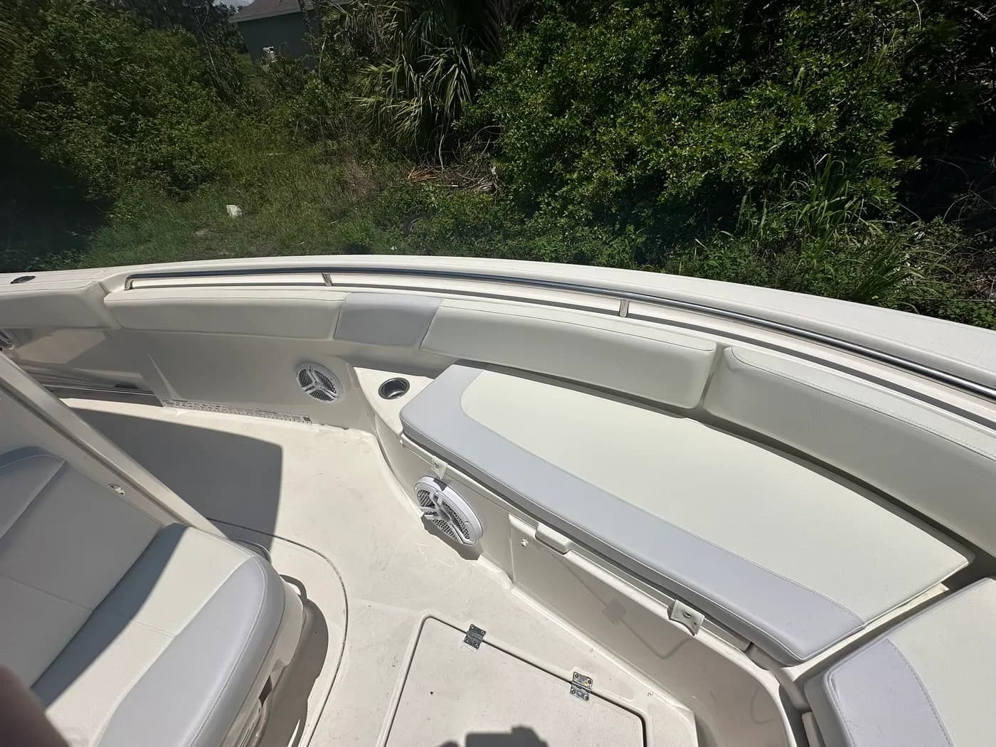 Custom marine upholstery by GVO Classic Upholstery in North Port, FL