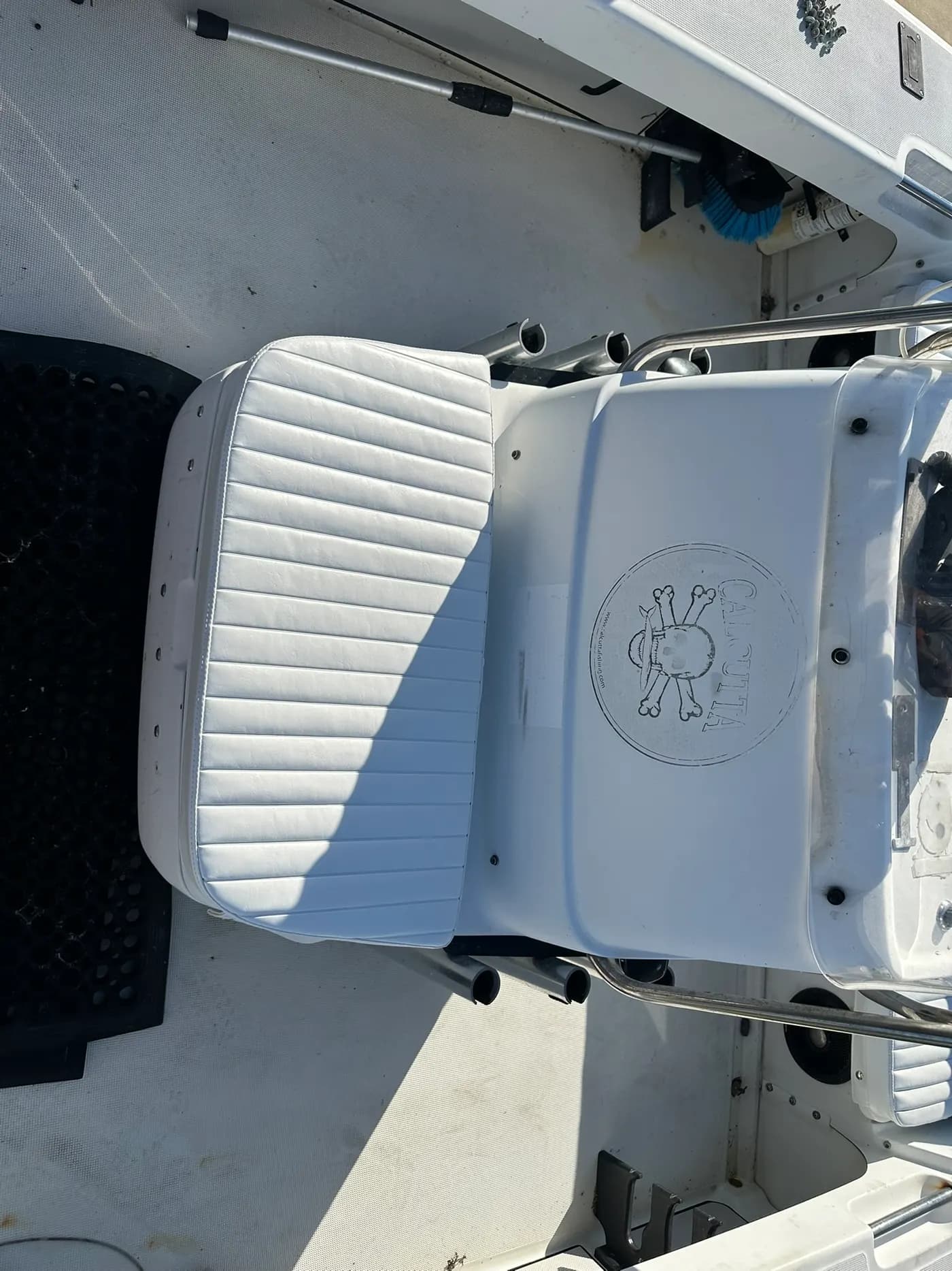 Custom marine upholstery by GVO Classic Upholstery in North Port, FL